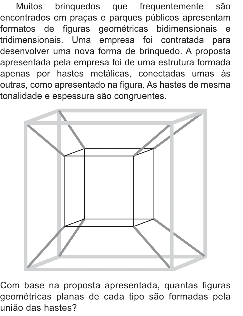 Enunciado original completo da questão 144 do ENEM 2021 - 2º Dia – Caderno 5 – Amarelo – Aplicação Regular, página 18.