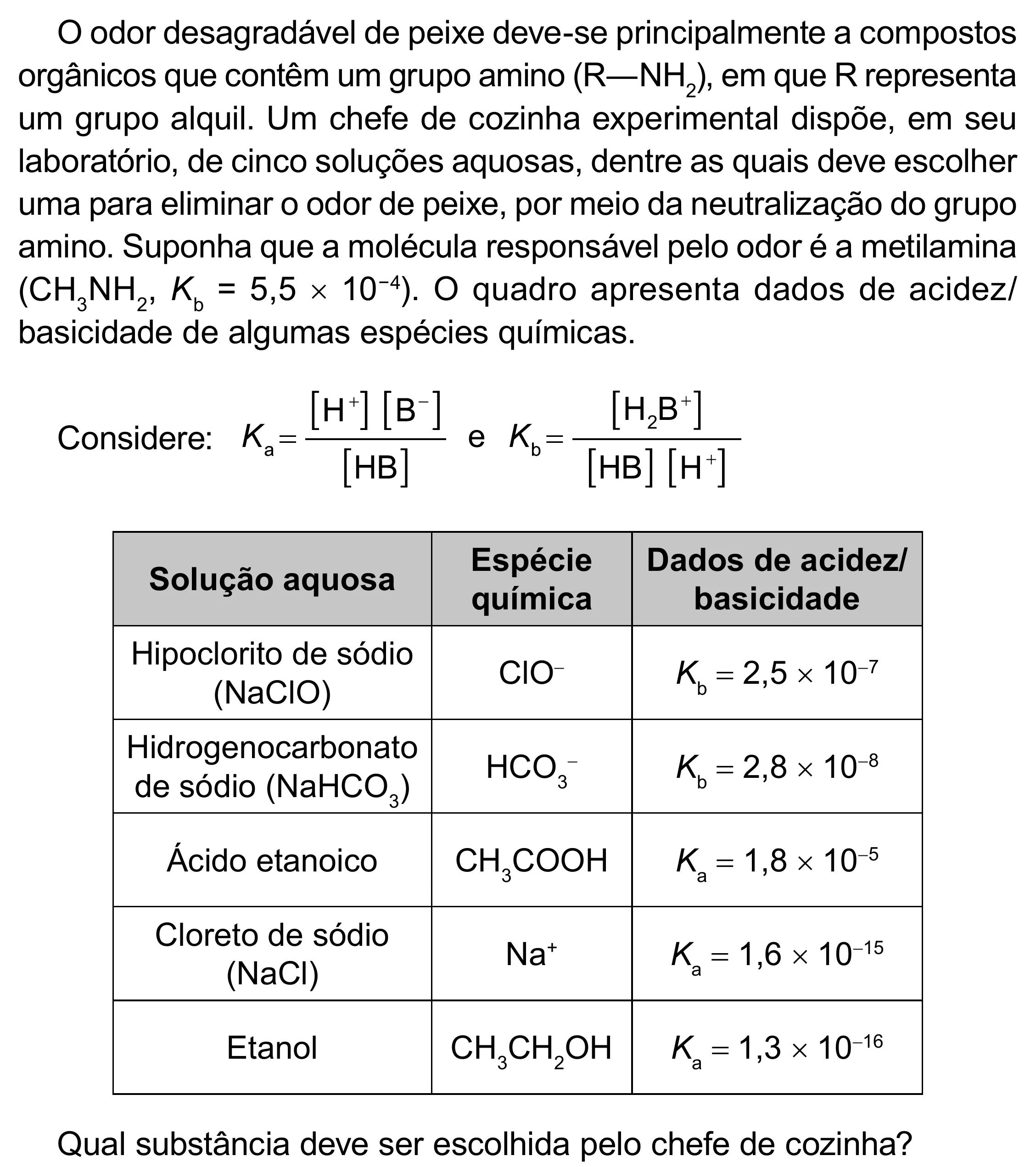 Enunciado original completo da questão 101 do ENEM 2023 - 2º Dia – Caderno 8 – Rosa (Superampliada) – Reaplicação/PPL, página 12.