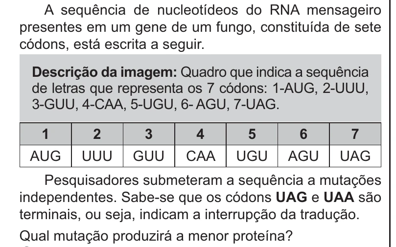 Enunciado original completo da questão 130 do ENEM 2021 - 2º Dia – Caderno 11 – Laranja (braile e ledor) – Aplicação Regular, página 14.