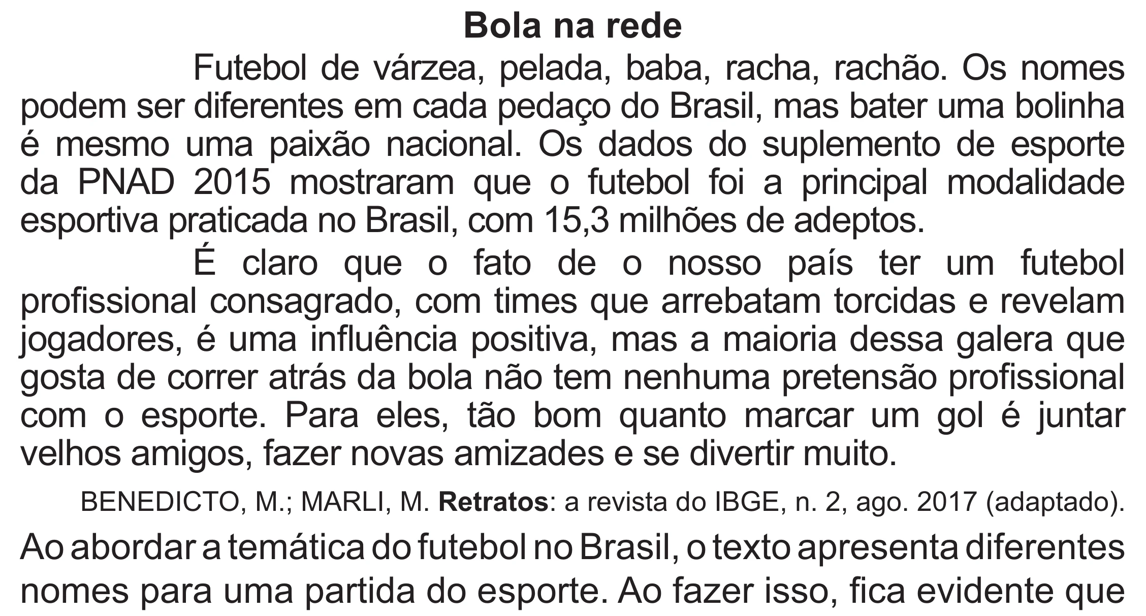 Enunciado original completo da questão 37 do ENEM 2021 - 1º Dia – Caderno 2 – Amarelo (Superampliada) – Reaplicação/PPL/Segunda Oportunidade, página 43.