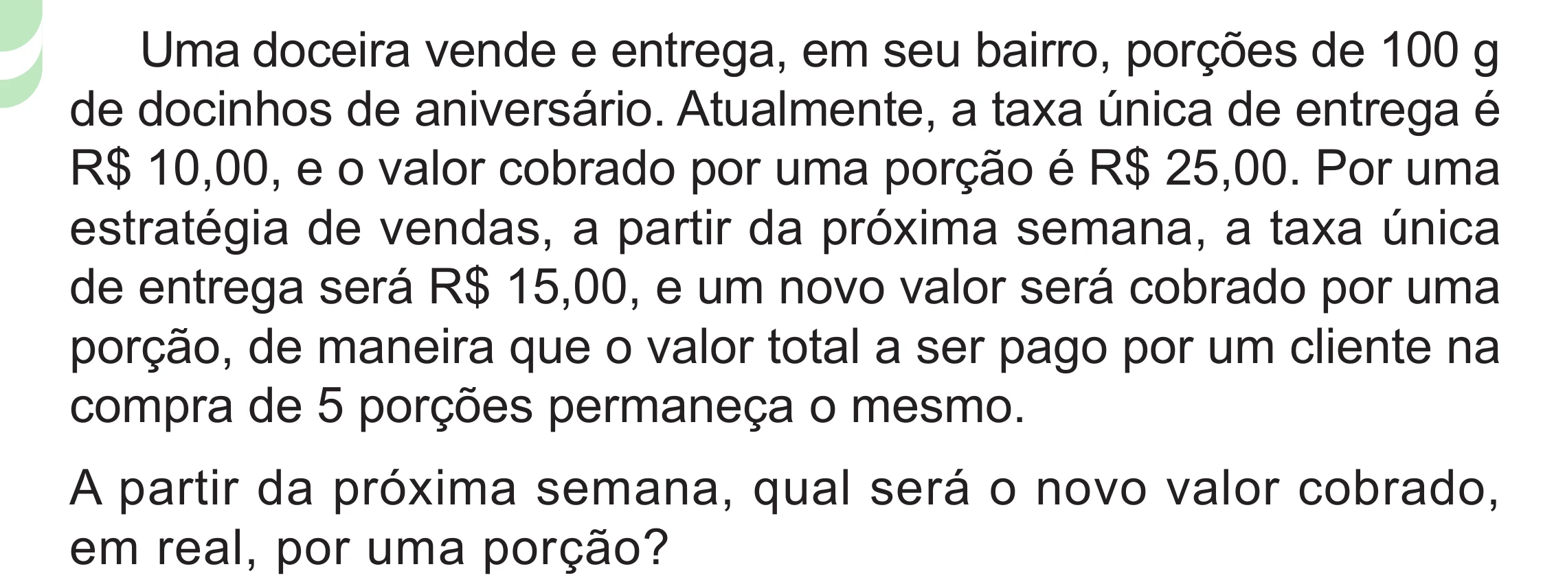Enunciado original completo da questão 158 do ENEM 2024 - 2º Dia – Caderno 8 – Verde – Aplicação Regular - (Superampliada), página 70.