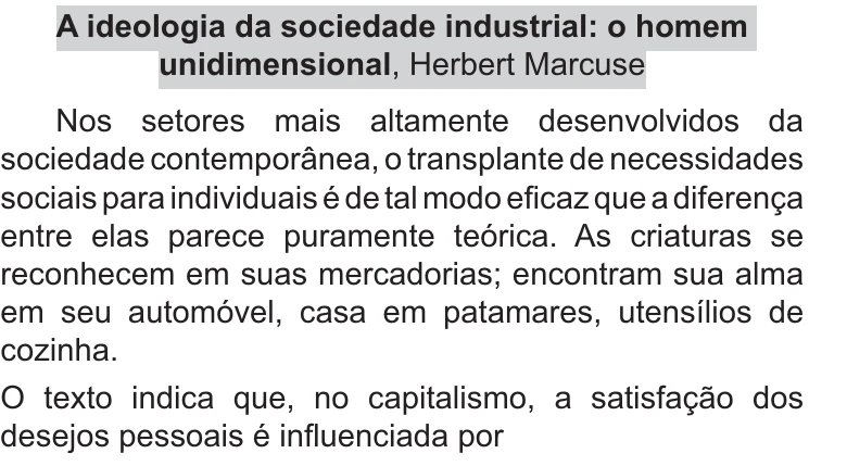 Enunciado original completo da questão 78 do ENEM 2021 - 1º Dia – Caderno 9 – Laranja (Braile e ledor) – Aplicação Regular, página 31.