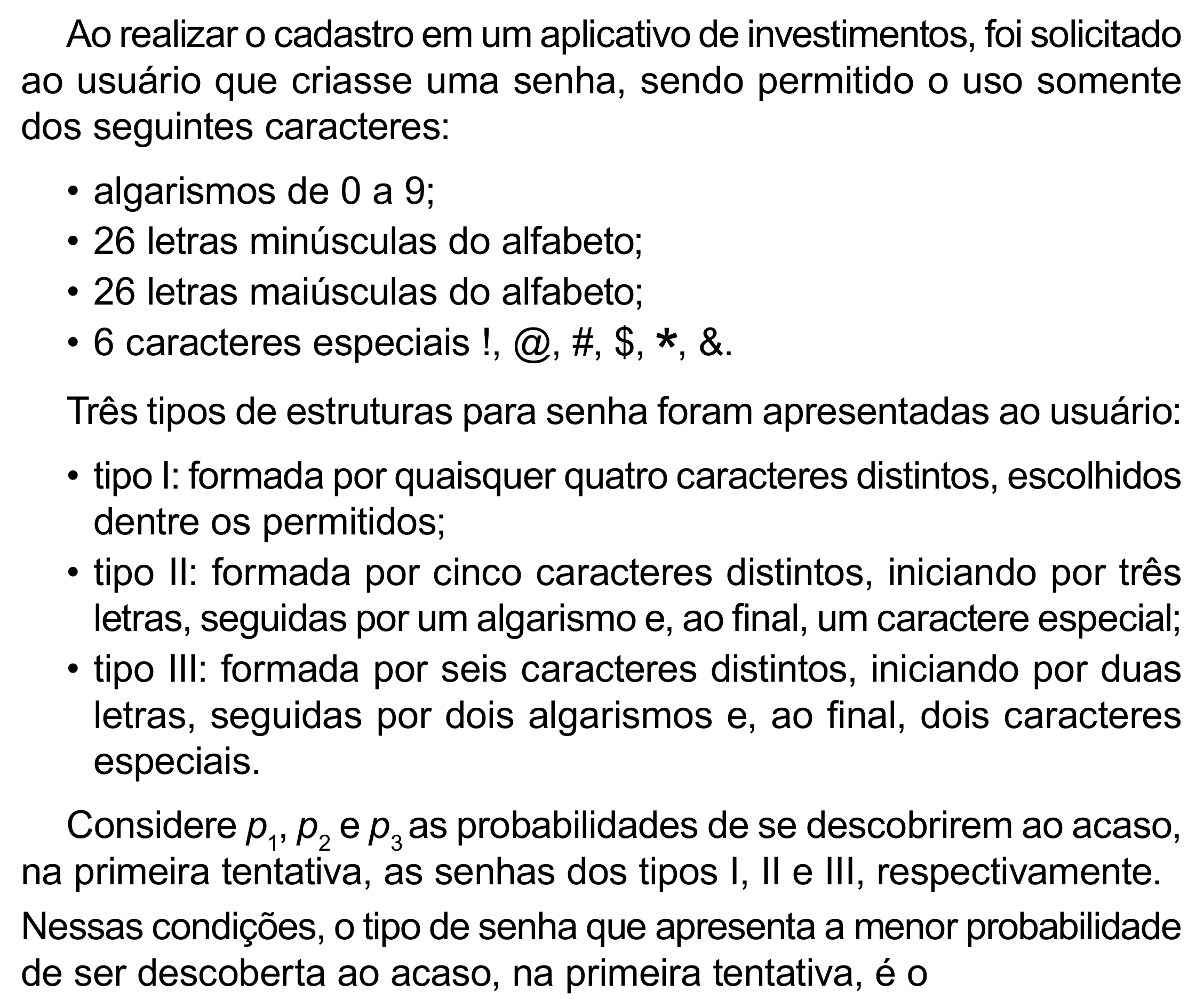 Enunciado original completo da questão 162 do ENEM 2023 - 2º Dia – Caderno 12 – Verde (Libras) – Aplicação Regular - (Superampliada), página 74.