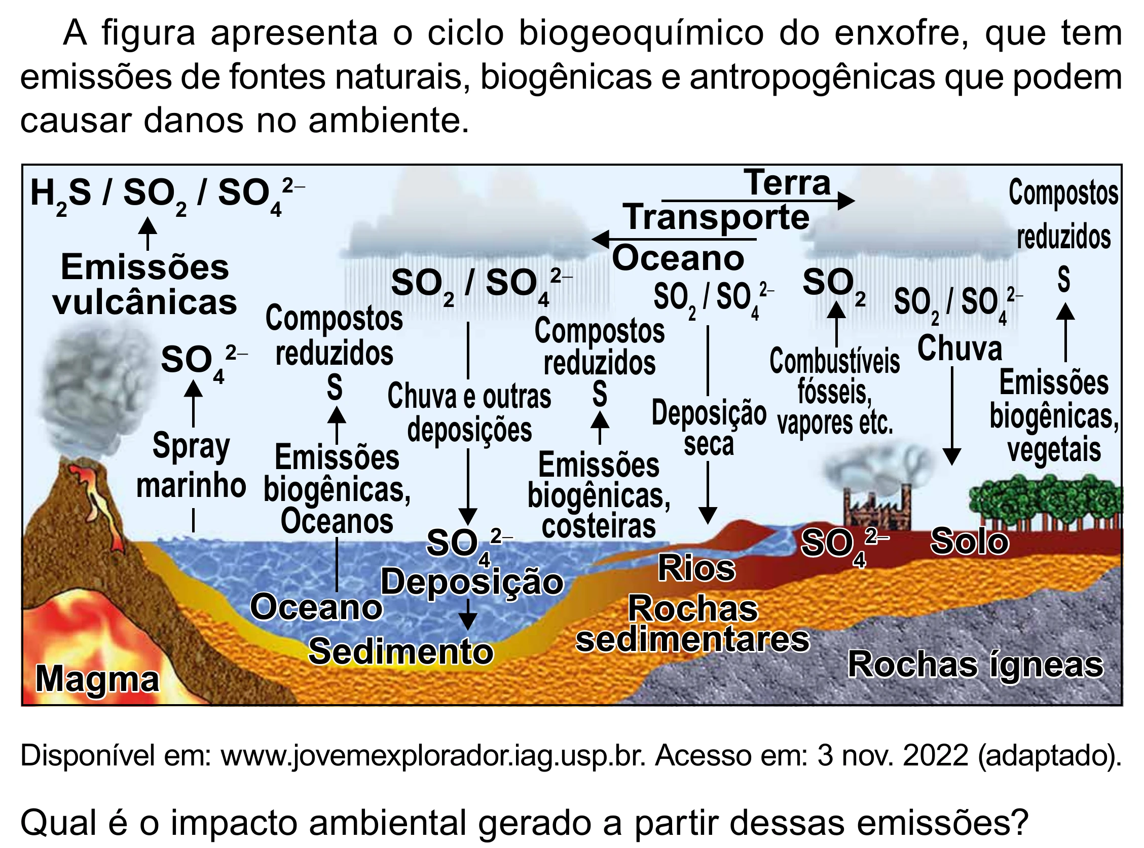 Enunciado original completo da questão 131 do ENEM 2023 - 2º Dia – Caderno 8 – Rosa (Superampliada) – Reaplicação/PPL, página 44.