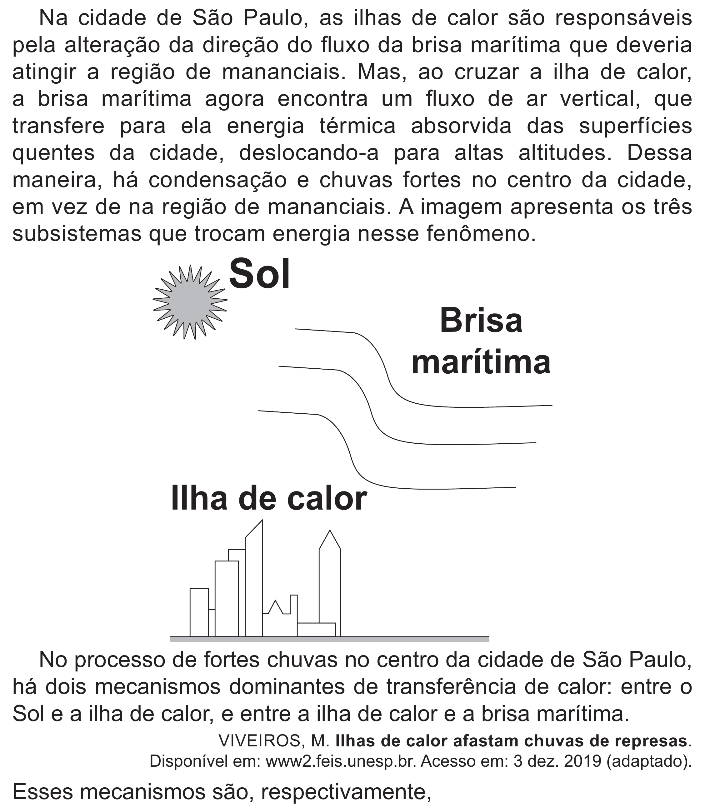 Enunciado original completo da questão 111 do ENEM 2021 - 2º Dia – Caderno 12 – Verde (Libras – Superampliada) – Aplicação Regular, página 22.