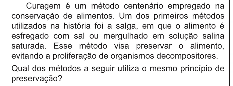 Enunciado original completo da questão 94 do ENEM 2021 - 2º Dia – Caderno 11 – Laranja (braile e ledor) – Aplicação Regular, página 3.