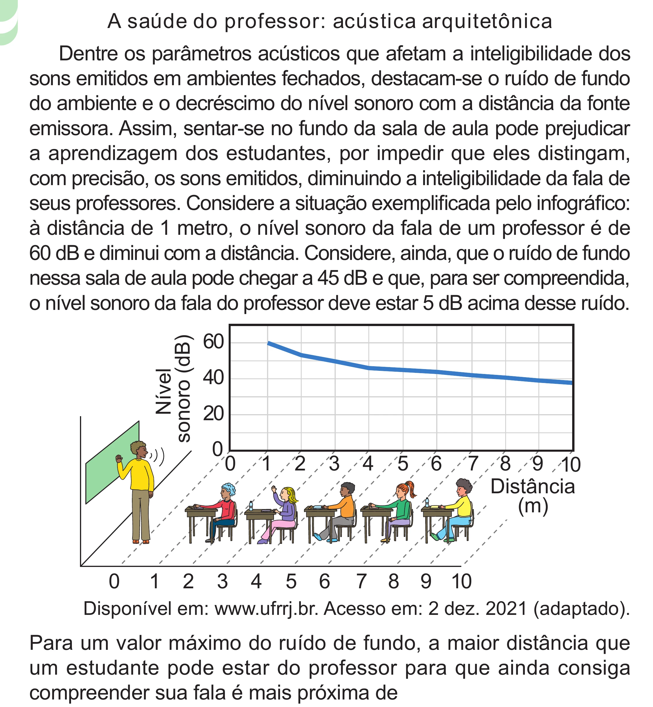 Enunciado original completo da questão 99 do ENEM 2024 - 2º Dia – Caderno 8 – Verde – Aplicação Regular - (Superampliada), página 10.
