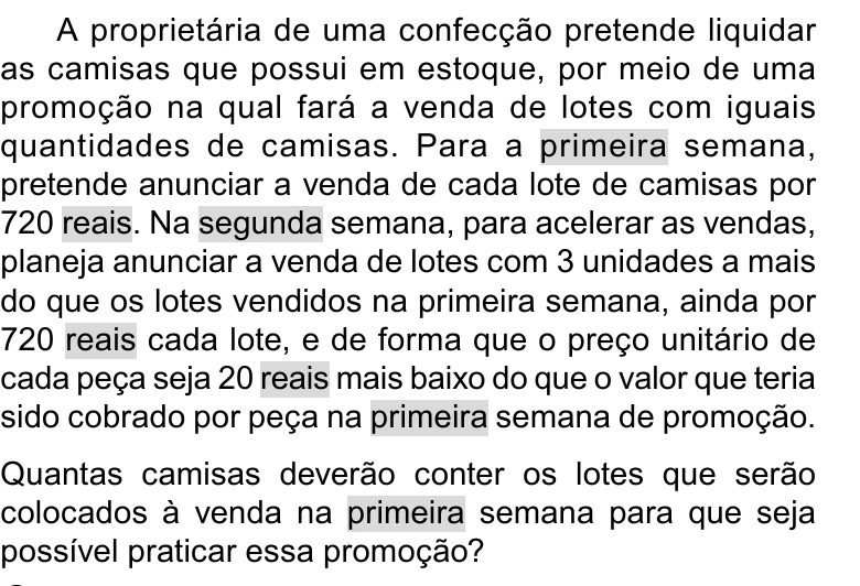 Enunciado original completo da questão 138 do ENEM 2023 - 2º Dia – Caderno 11 – Laranja (braile e ledor) – Reaplicação/PPL, página 19.