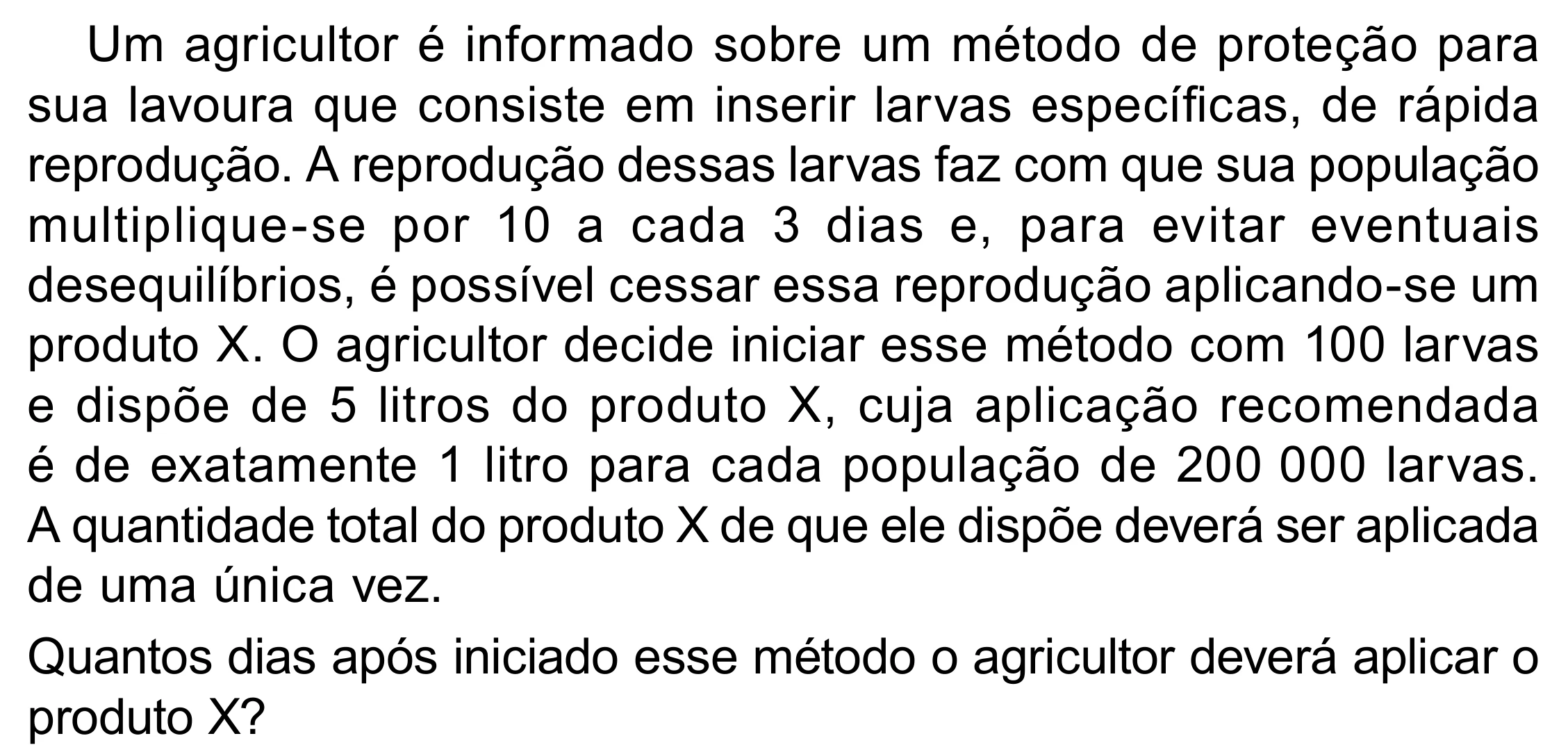 Enunciado original completo da questão 161 do ENEM 2023 - 2º Dia – Caderno 12 – Verde (Libras) – Aplicação Regular - (Superampliada), página 73.