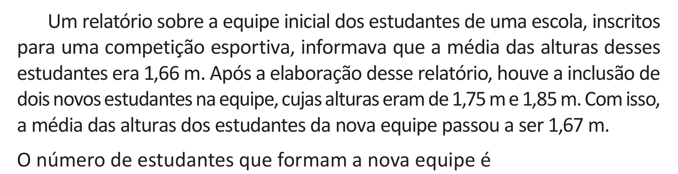 Enunciado original completo da questão 169 do ENEM 2025 - 2º Dia – Caderno 11 – Laranja (Braile e ledor) – Aplicação Regular - (Superampliada) - Belém, Ananindeua e Marituba, página 83.