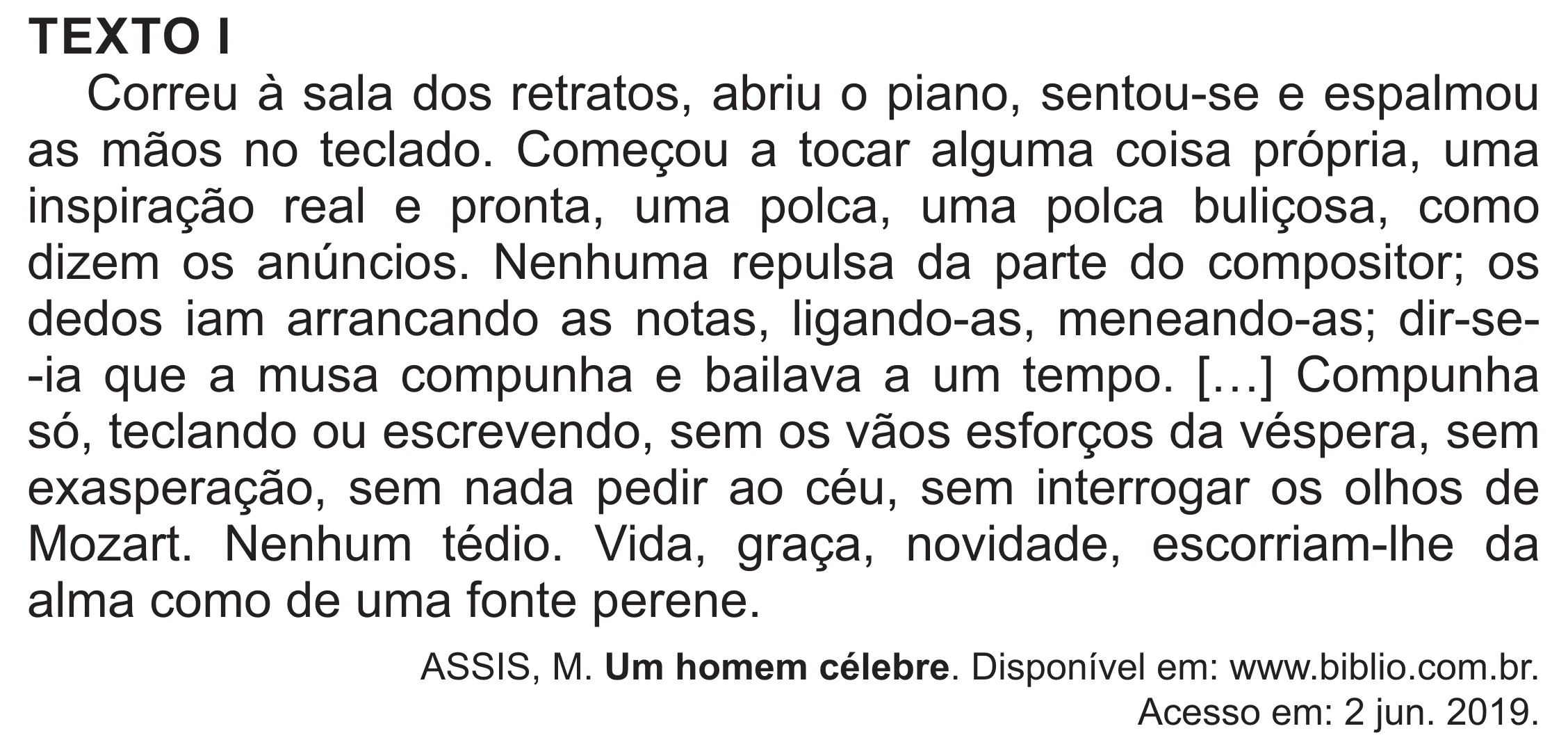 Enunciado original completo da questão 40 do ENEM 2021 - 1º Dia – Caderno 2 – Amarelo (Superampliada) – Aplicação Regular, página 44.