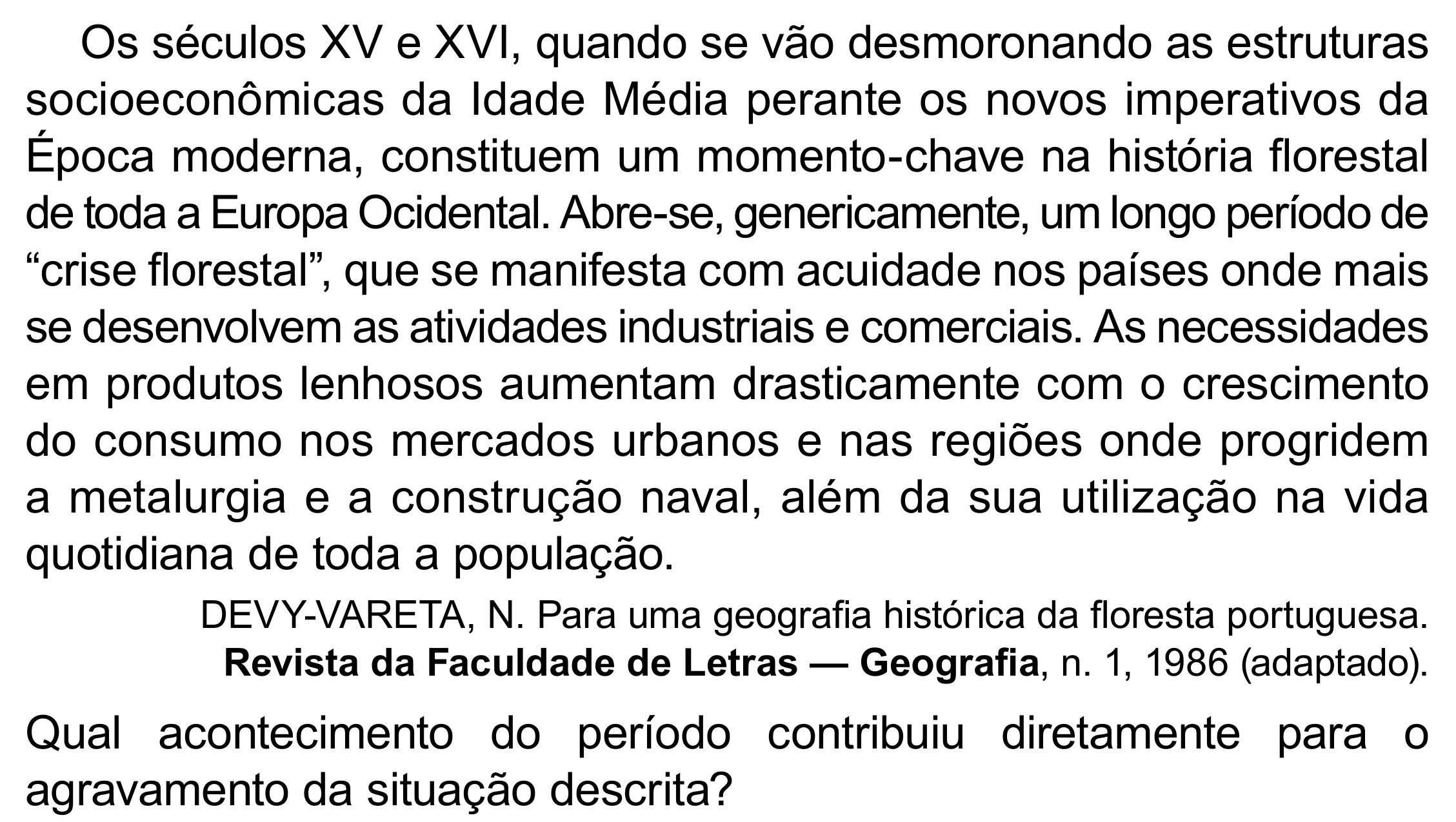 Enunciado original completo da questão 83 do ENEM 2023 - 1º Dia – Caderno 10 – Verde (Libras) – Aplicação Regular - (Superampliada), página 90.
