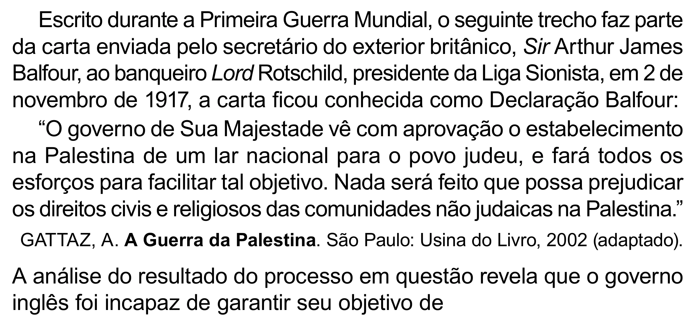 Enunciado original completo da questão 62 do ENEM 2023 - 1º Dia – Caderno 10 – Verde (Libras) – Aplicação Regular - (Superampliada), página 72.