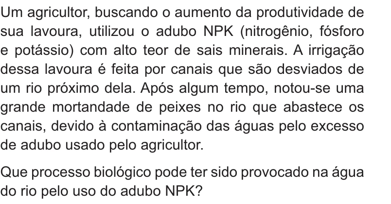 Enunciado original completo da questão 51 do ENEM 2010 - 1º Dia – Caderno 2 – Amarelo – Reaplicação/PPL, página 16.