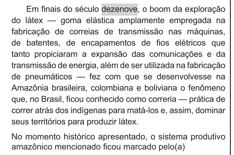 Enunciado original completo da questão 83 do ENEM 2021 - 1º Dia – Caderno 9 – Laranja (braile e ledor) – Reaplicação/PPL/Segunda Oportunidade, página 33.