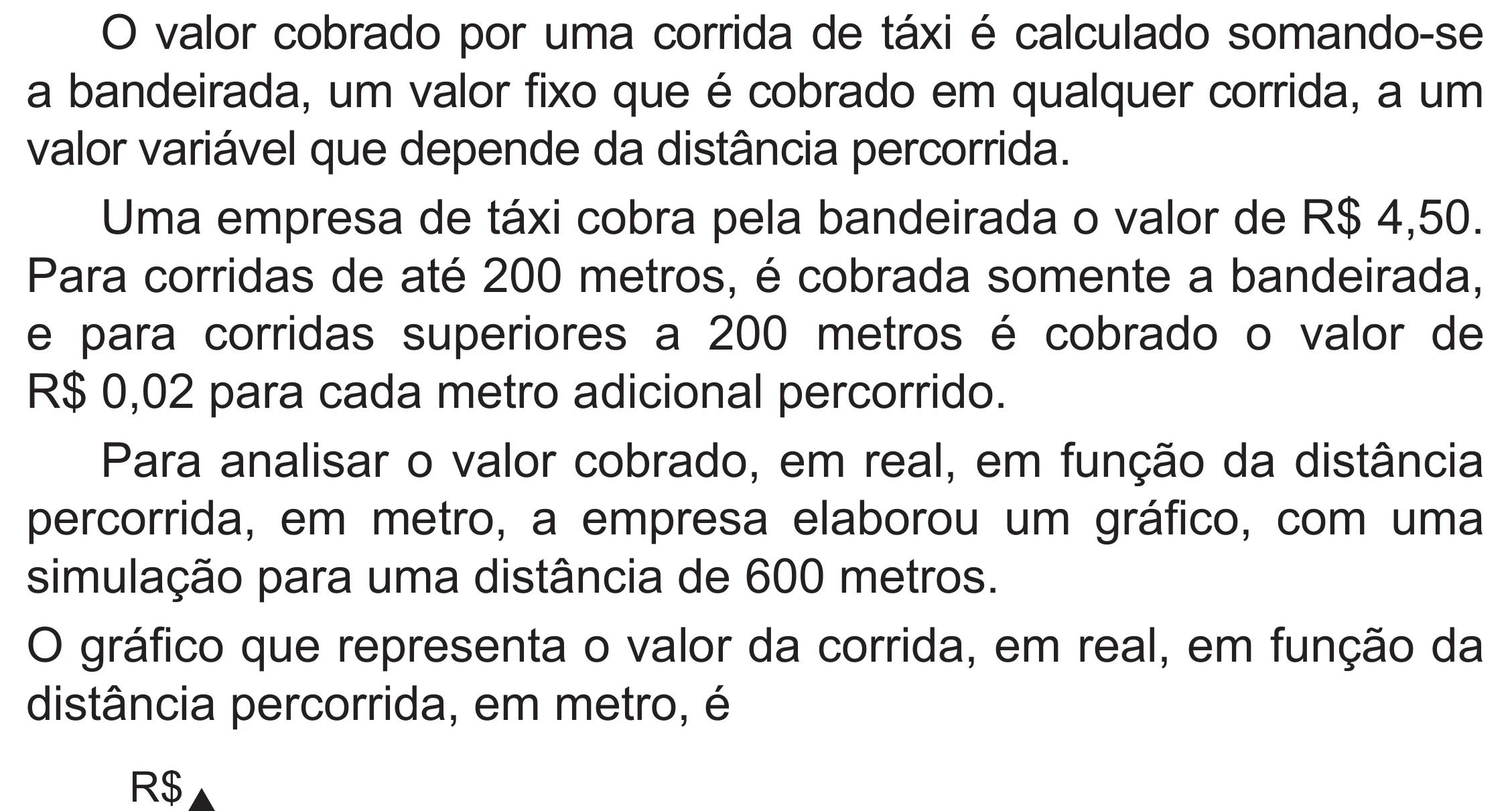 Enunciado original completo da questão 175 do ENEM 2020 - 2º Dia – Caderno 8 – Rosa (Superampliada) – Reaplicação/PPL, página 72.