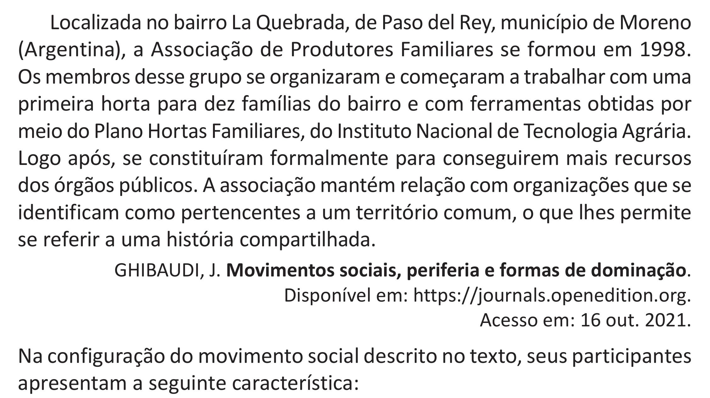 Enunciado original completo da questão 82 do ENEM 2025 - 1º Dia – Caderno 9 – Laranja (Braile e ledor) – Aplicação Regular - (Superampliada) - Belém, Ananindeua e Marituba, página 88.