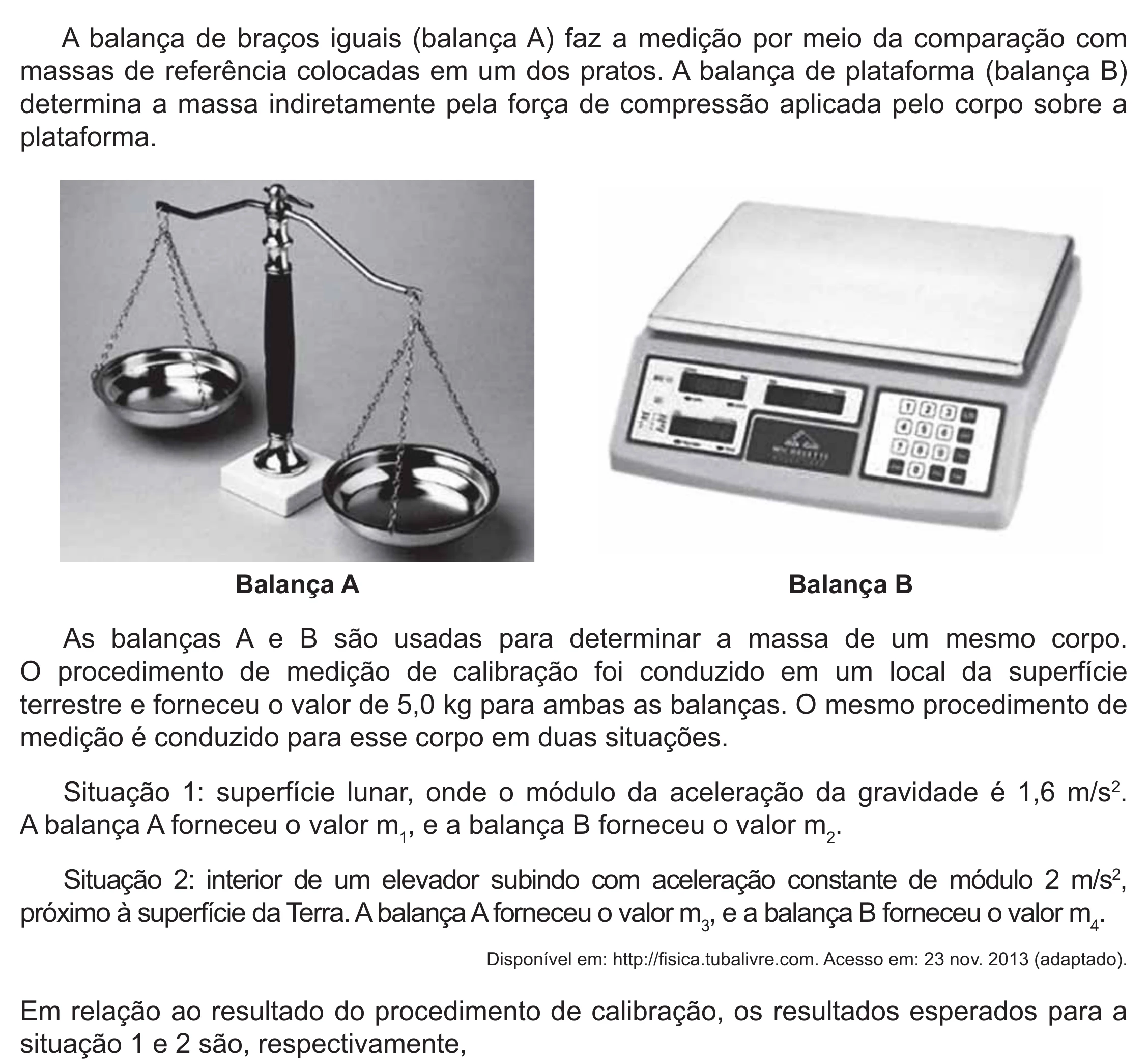 Enunciado original completo da questão 115 do ENEM 2021 - 2º Dia – Caderno 5 – Amarelo (Ampliada) – Reaplicação/PPL/Segunda Oportunidade, página 20.