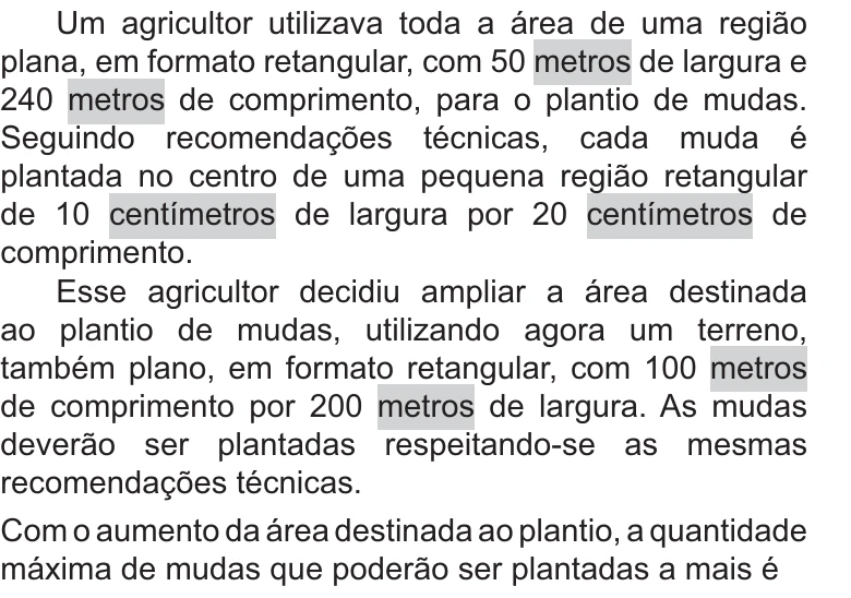 Enunciado original completo da questão 149 do ENEM 2021 - 2º Dia – Caderno 11 – Laranja (braile e ledor) – Reaplicação/PPL/Segunda Oportunidade, página 19.