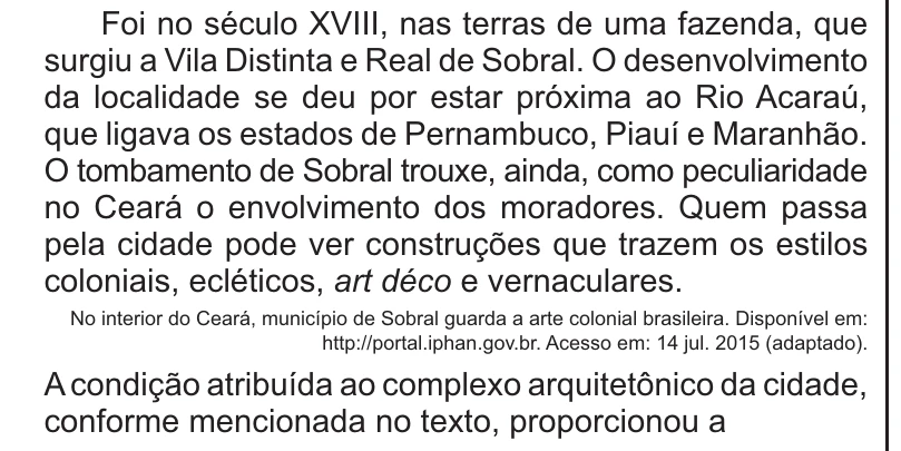 Enunciado original completo da questão 51 do ENEM 2021 - 1º Dia – Caderno 1 – Azul – Reaplicação/PPL/Segunda Oportunidade, página 22.