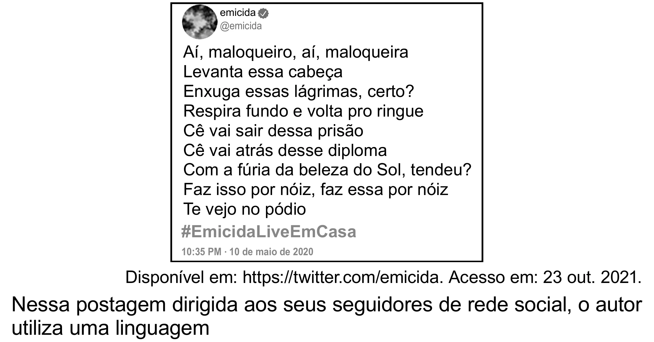 Enunciado original completo da questão 42 do ENEM 2023 - 1º Dia – Caderno 4 – Rosa (Superampliada) – Reaplicação/PPL, página 49.