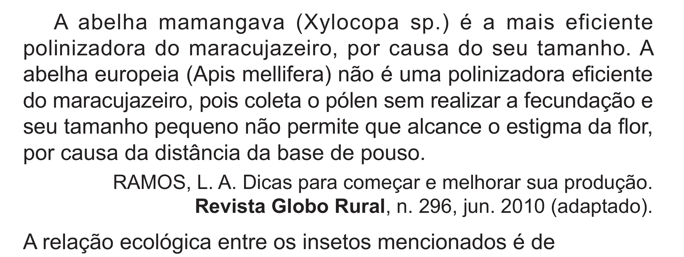 Enunciado original completo da questão 131 do ENEM 2024 - 2º Dia – Caderno 8 – Verde (Superampliada) – Reaplicação/PPL, página 43.