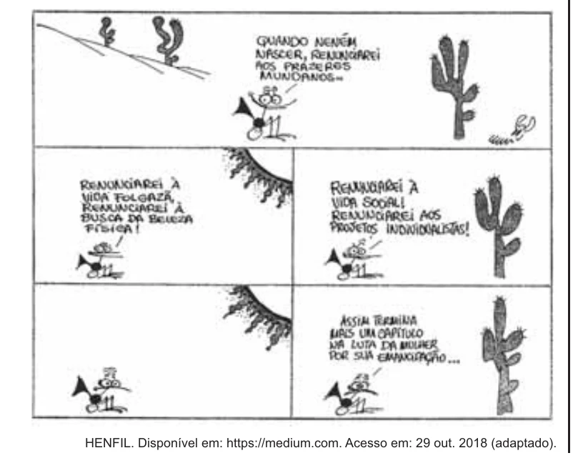 Enunciado original completo da questão 29 do ENEM 2021 - 1º Dia – Caderno 10 – Verde (Libras) – Aplicação Regular, página 13.