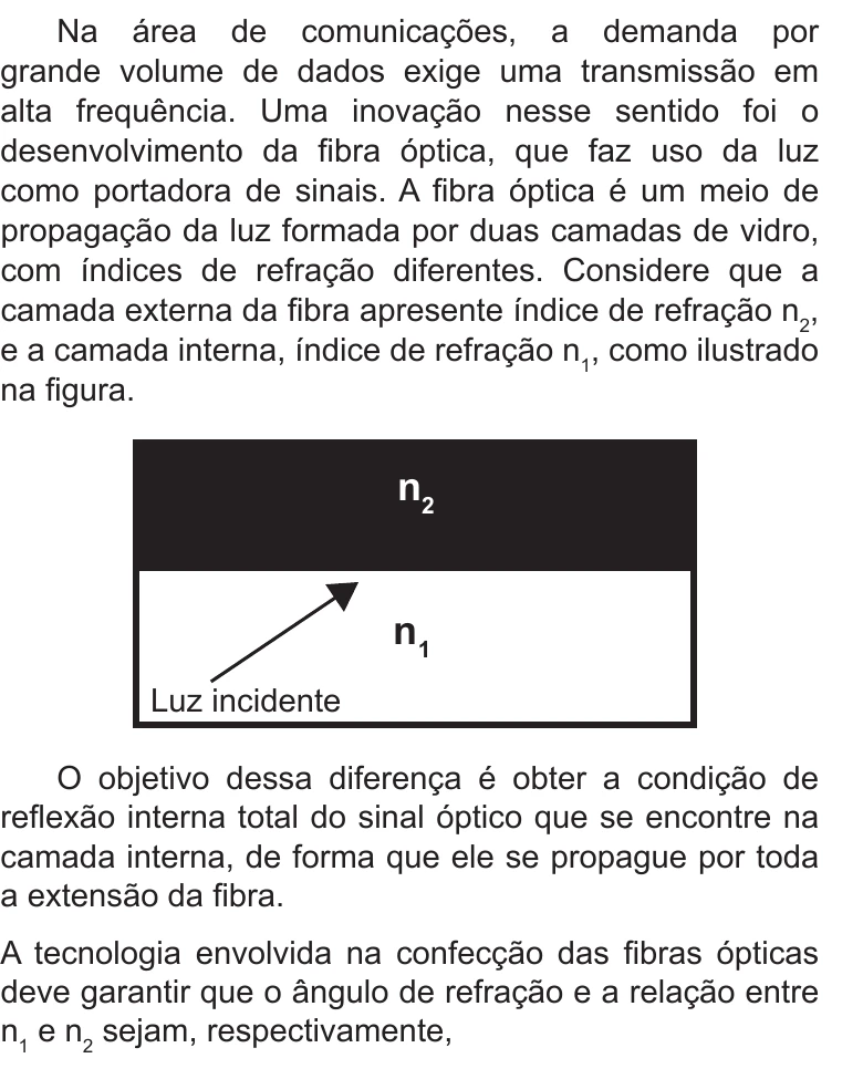 Enunciado original completo da questão 115 do ENEM 2022 - 2º Dia – Caderno 7 – Azul – Reaplicação/PPL, página 8.