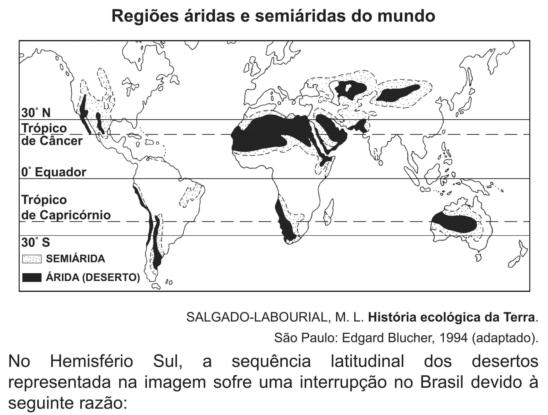 Enunciado original completo da questão 63 do ENEM 2019 - 1º Dia – Caderno 2 – Amarelo (Superampliada) – Aplicação Regular, página 63.