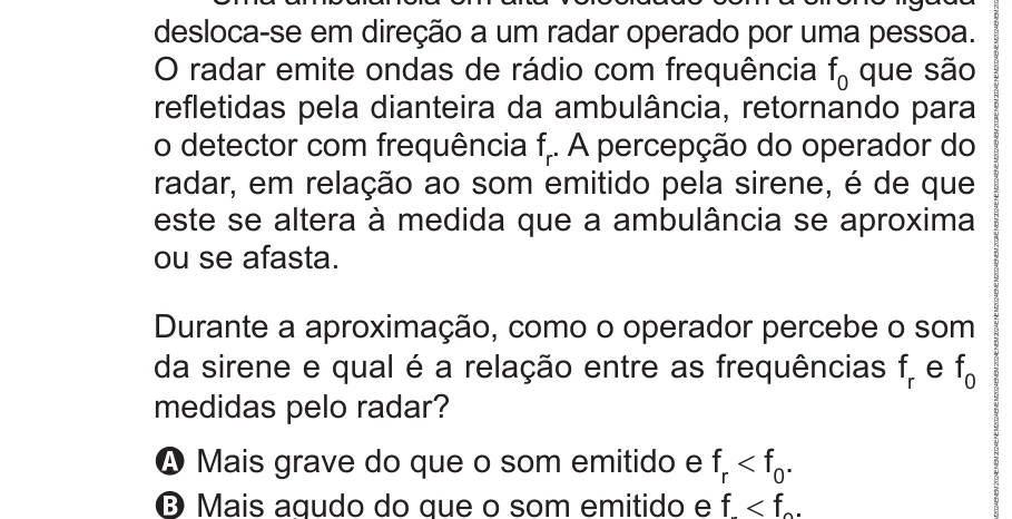 Enunciado original completo da questão 130 do ENEM 2024 - 2º Dia – Caderno 6 – Cinza – Aplicação Regular, página 14.