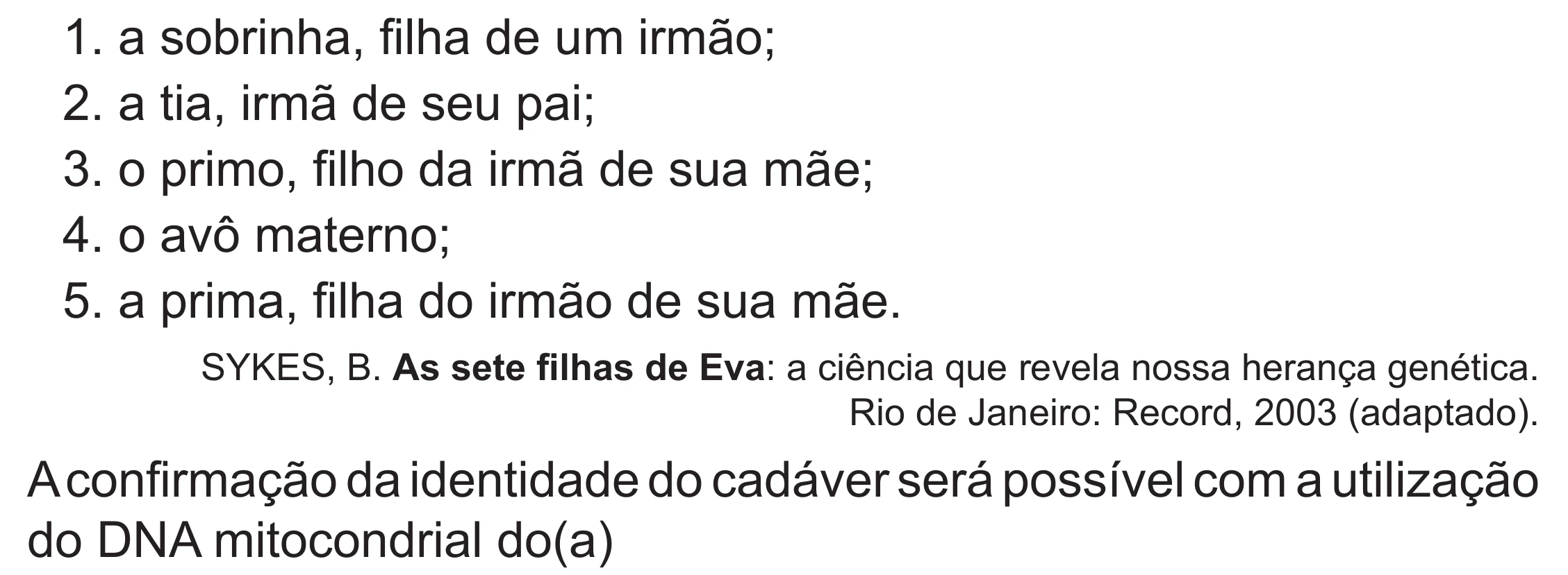 Enunciado original completo da questão 127 do ENEM 2022 - 2º Dia – Caderno 6 – Cinza (Superampliada) – Reaplicação/PPL, página 31.