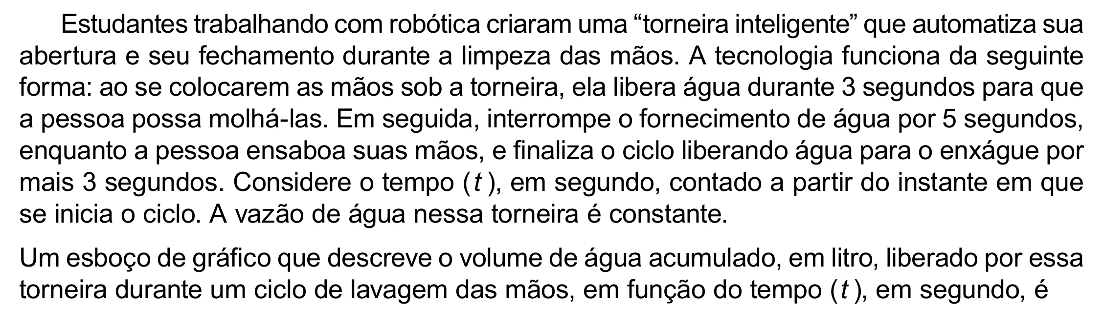 Enunciado original completo da questão 147 do ENEM 2023 - 2º Dia – Caderno 8 – Rosa – Aplicação Regular - (Ampliada), página 38.