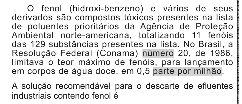 Enunciado original completo da questão 108 do ENEM 2022 - 2º Dia – Caderno 11 – Laranja (braile e ledor) – Reaplicação/PPL, página 8.