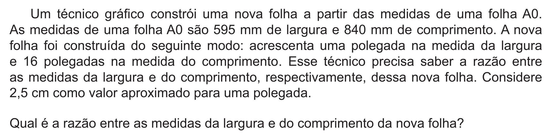 Enunciado original completo da questão 146 do ENEM 2021 - 2º Dia – Caderno 5 – Amarelo (Ampliada) – Reaplicação/PPL/Segunda Oportunidade, página 42.