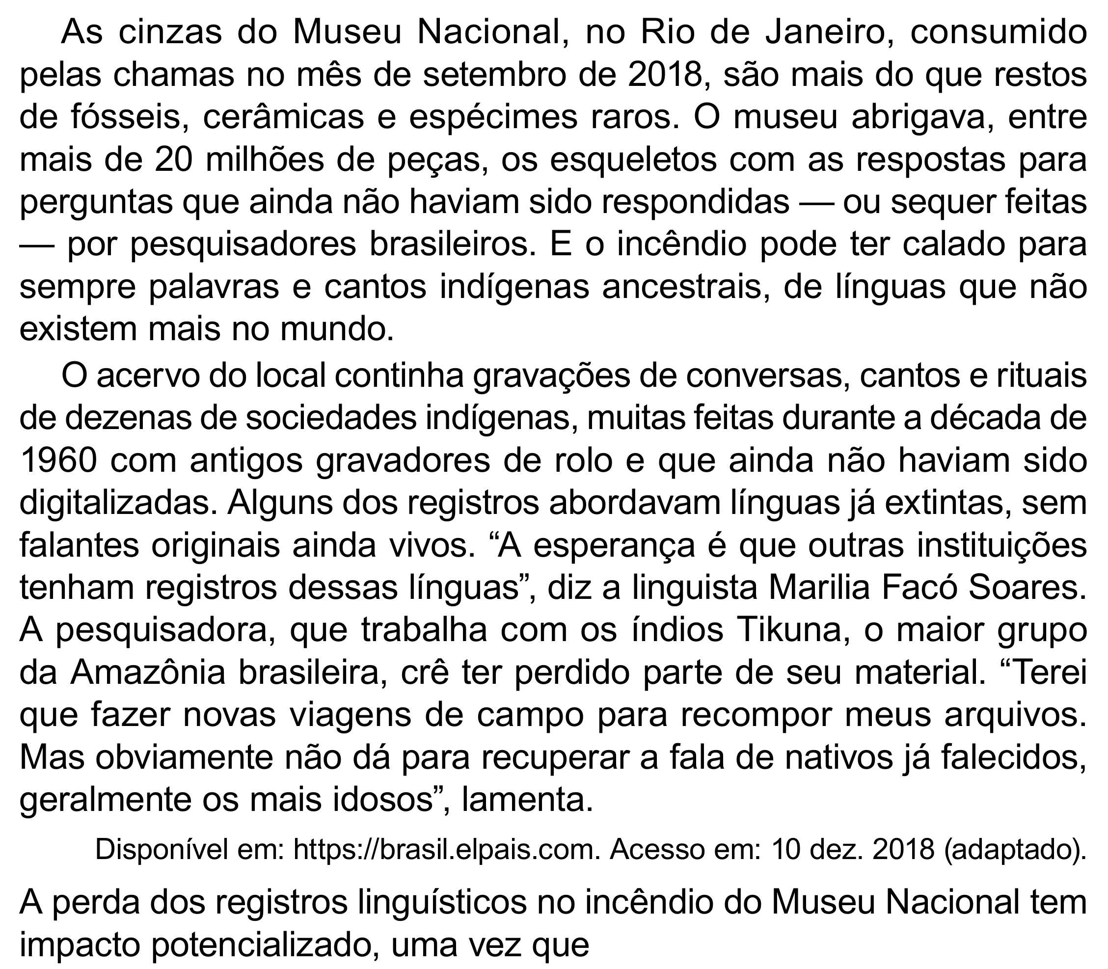 Enunciado original completo da questão 37 do ENEM 2023 - 1º Dia – Caderno 10 – Verde (Libras) – Aplicação Regular - (Superampliada), página 48.