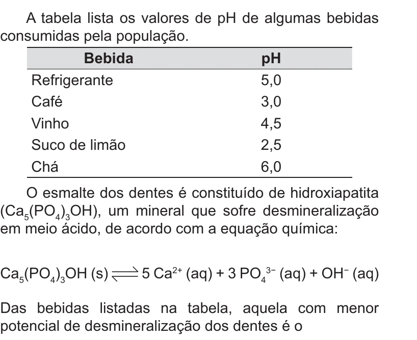 Enunciado original completo da questão 78 do ENEM 2014 - 1º Dia – Caderno 3 – Branco – Reaplicação/PPL, página 26.