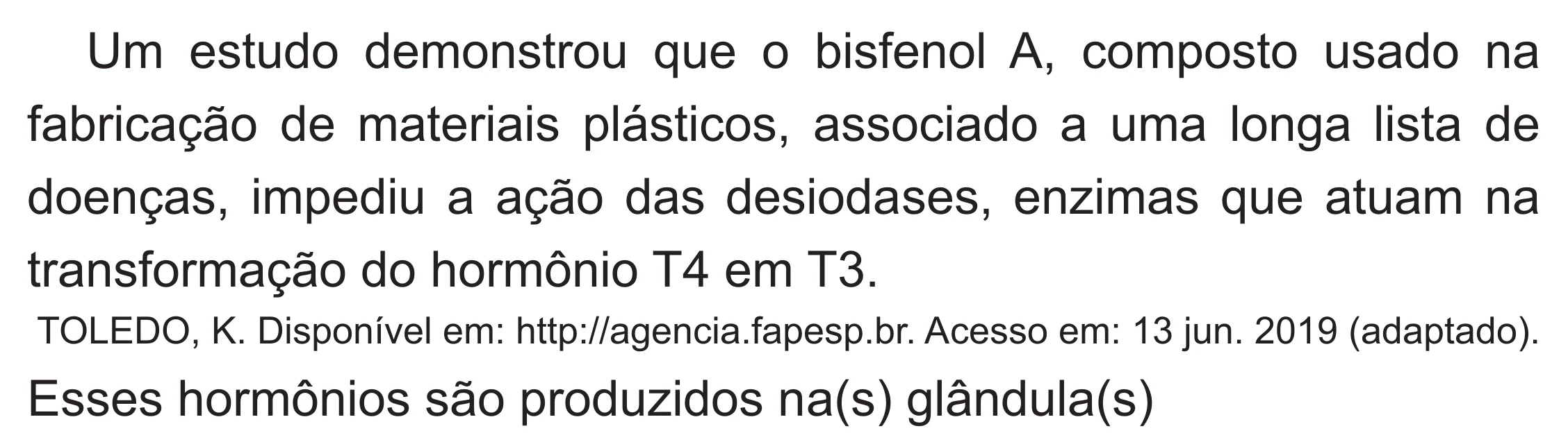 Enunciado original completo da questão 108 do ENEM 2021 - 2º Dia – Caderno 5 – Amarelo (Superampliada) – Reaplicação/PPL/Segunda Oportunidade, página 15.