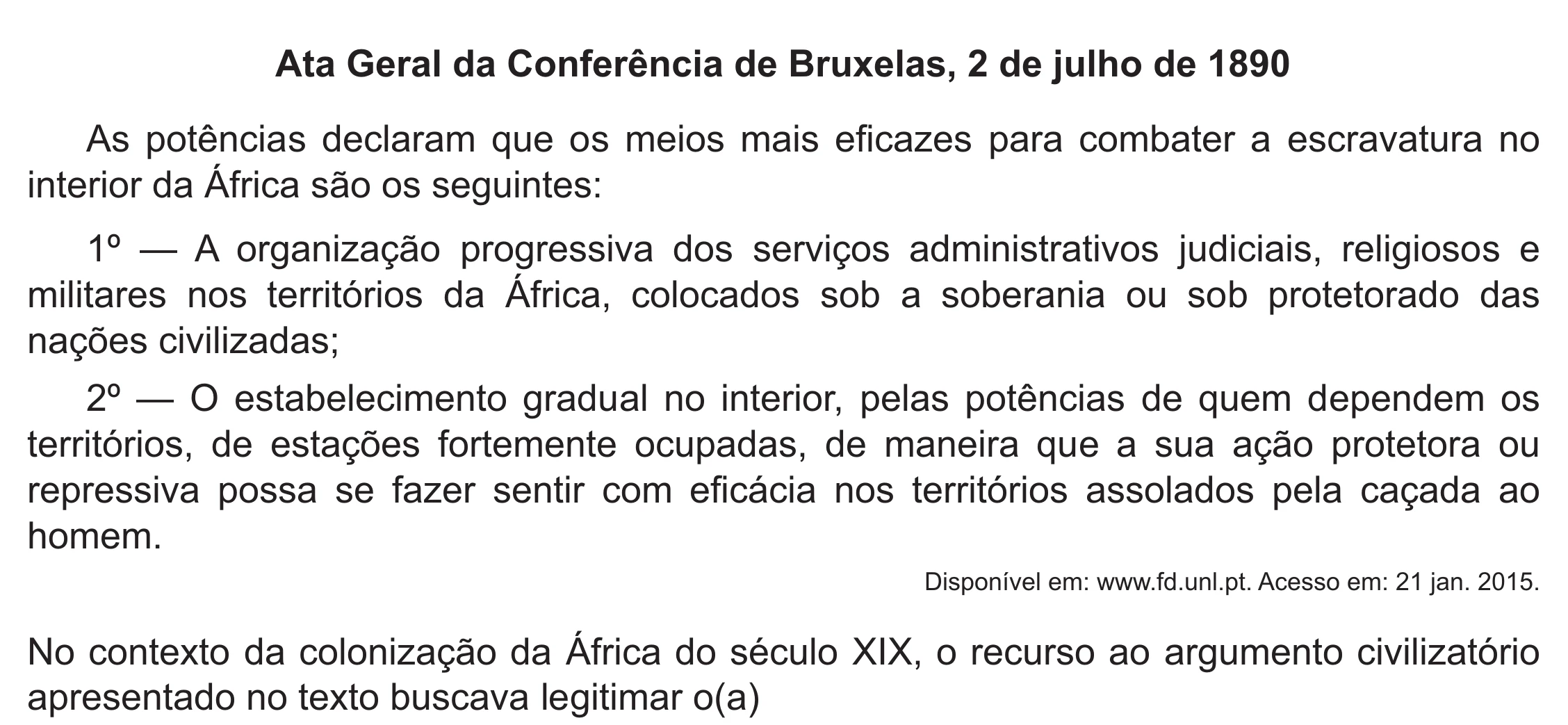 Enunciado original completo da questão 51 do ENEM 2021 - 1º Dia – Caderno 2 – Amarelo (Ampliada) – Reaplicação/PPL/Segunda Oportunidade, página 46.