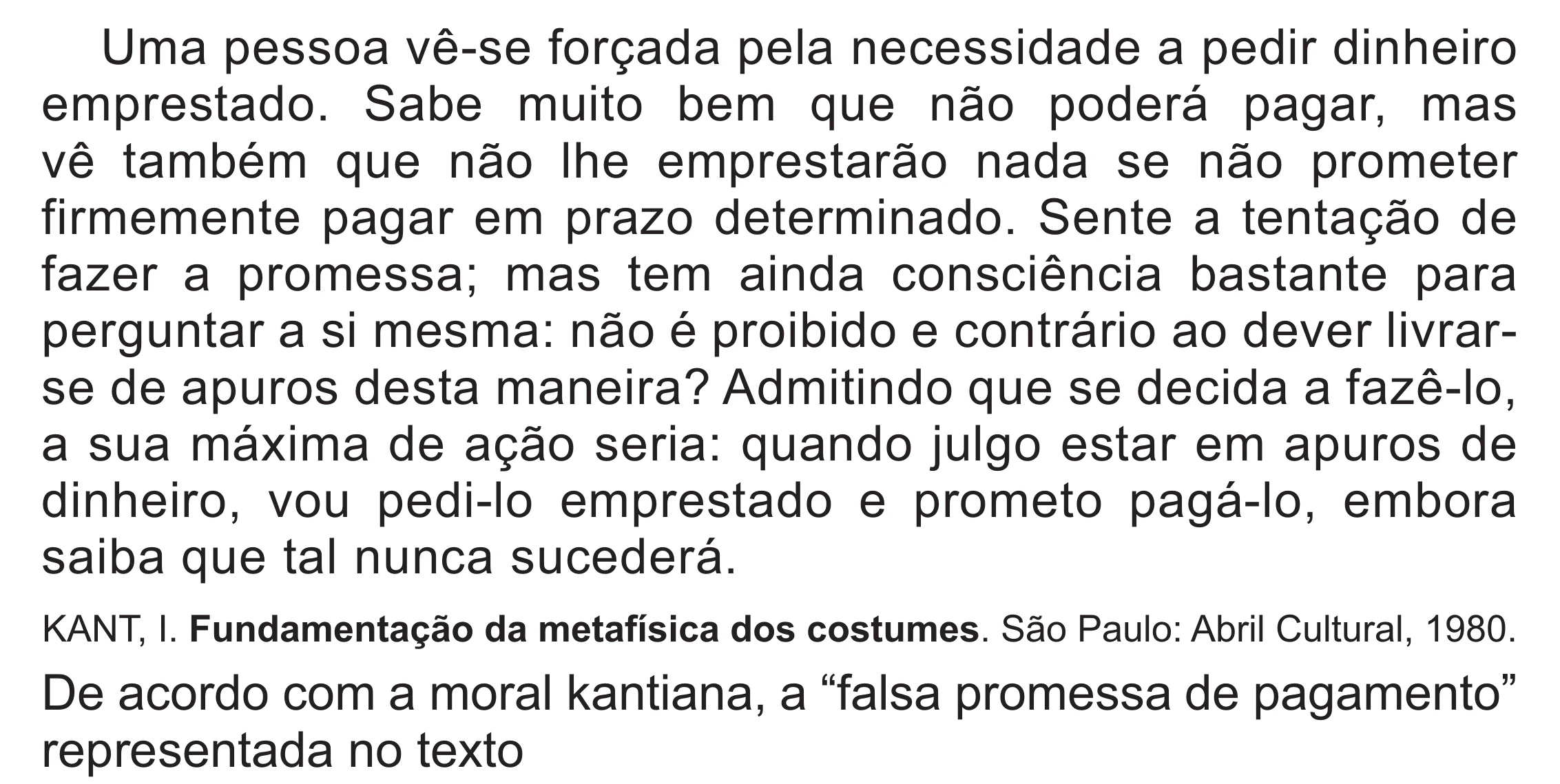 Enunciado original completo da questão 85 do ENEM 2017 - 1º Dia - Caderno 1 - Azul (Superampliada) – Aplicação regular, página 75.