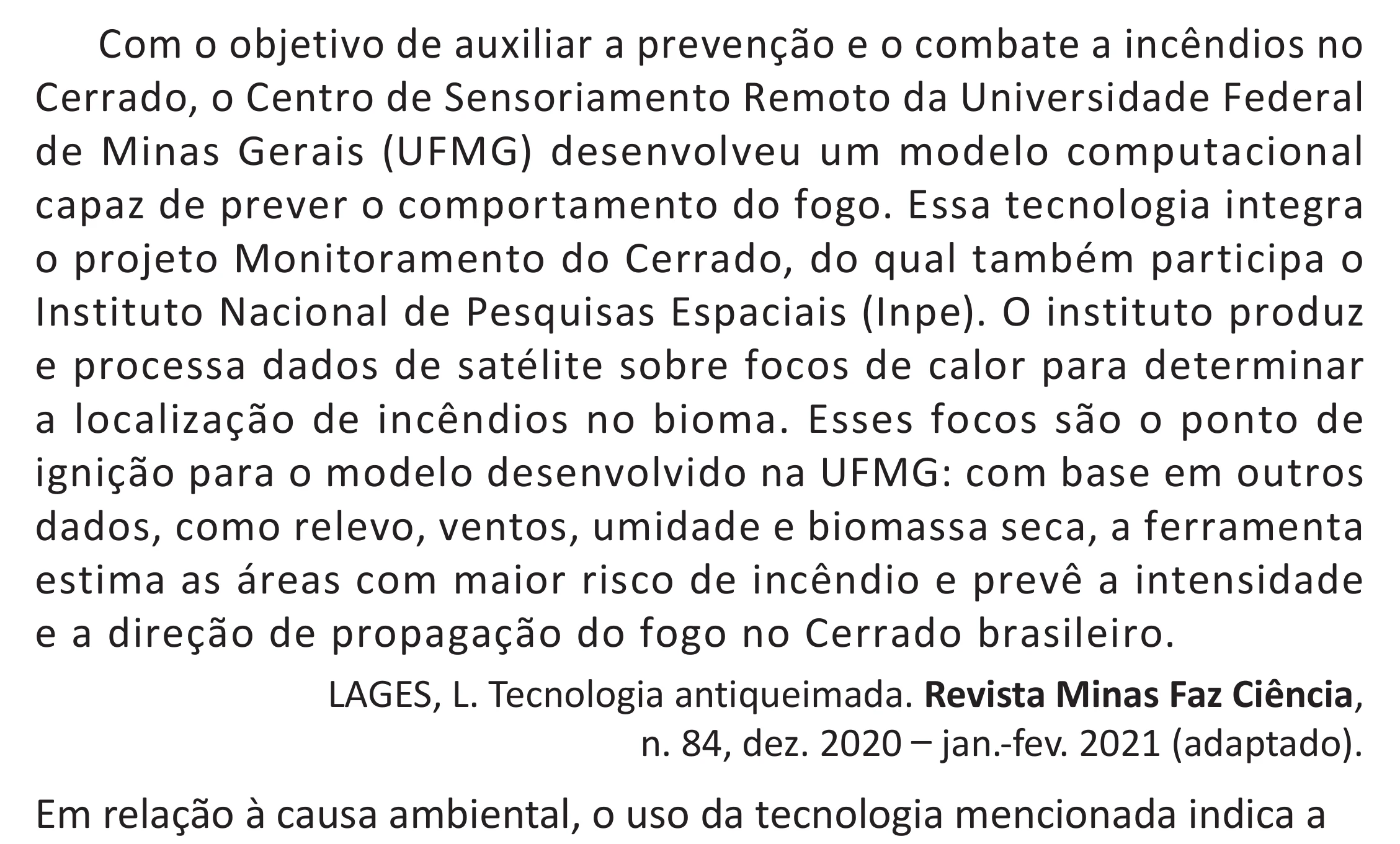 Enunciado original completo da questão 89 do ENEM 2025 - 1º Dia – Caderno 9 – Laranja (Braile e ledor) – Aplicação Regular - (Superampliada), página 94.
