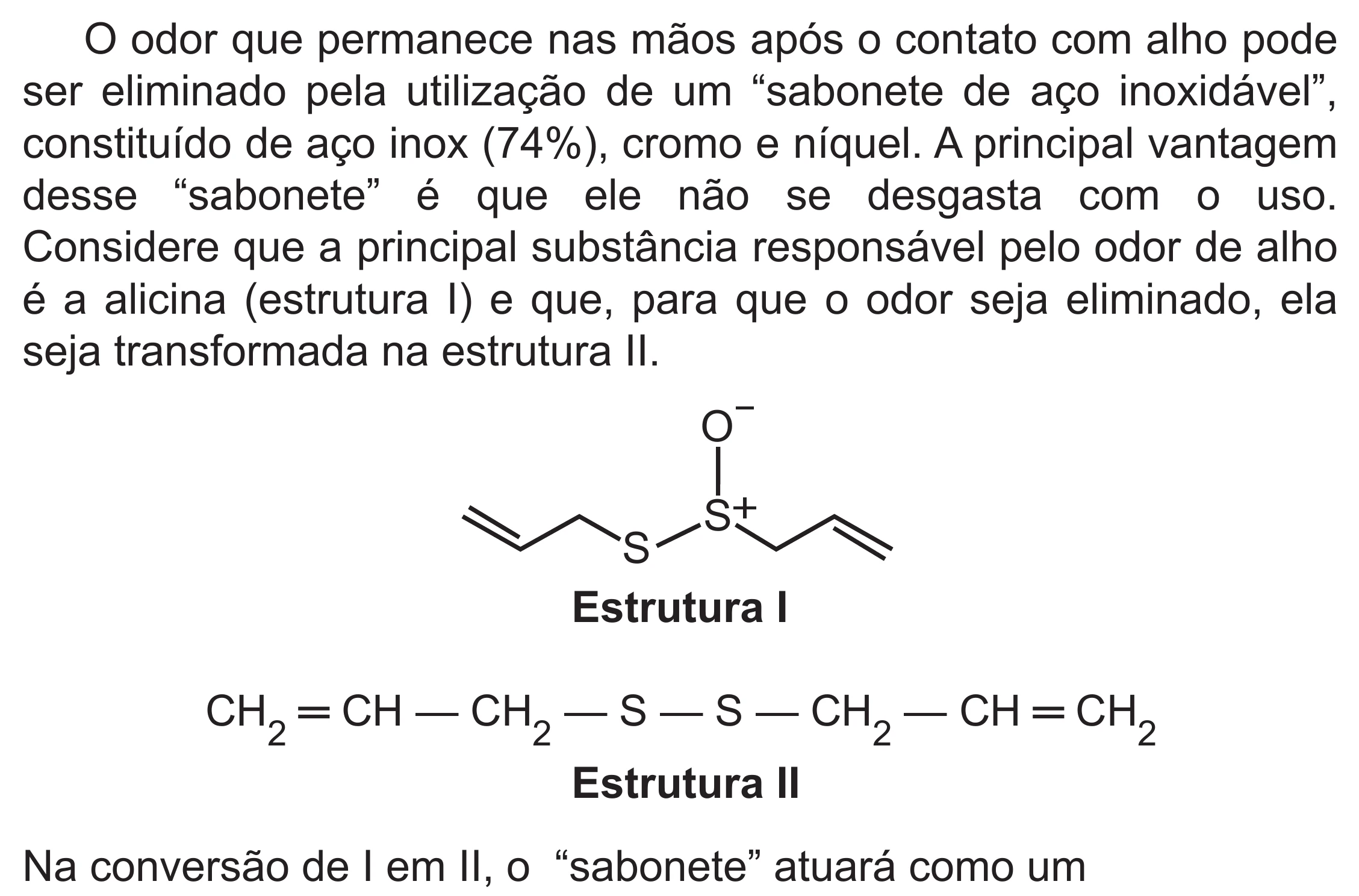 Enunciado original completo da questão 107 do ENEM 2019 - 2º Dia – Caderno 6 – Cinza (Superampliada) – Aplicação Regular, página 19.
