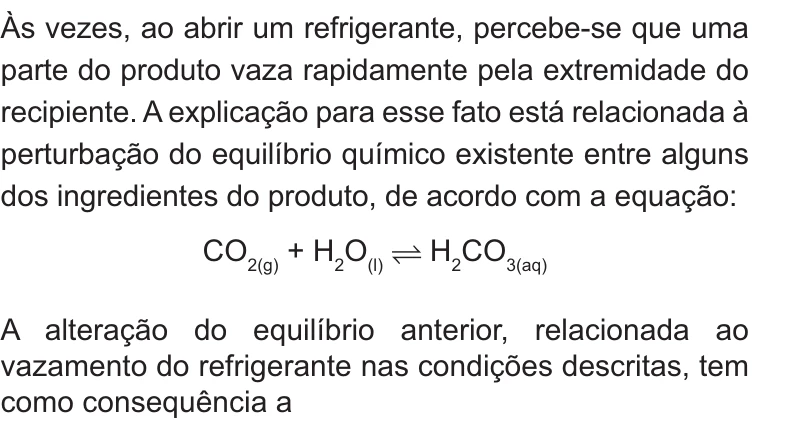 Enunciado original completo da questão 63 do ENEM 2010 - 1º Dia – Caderno 2 – Amarelo – Reaplicação/PPL, página 20.
