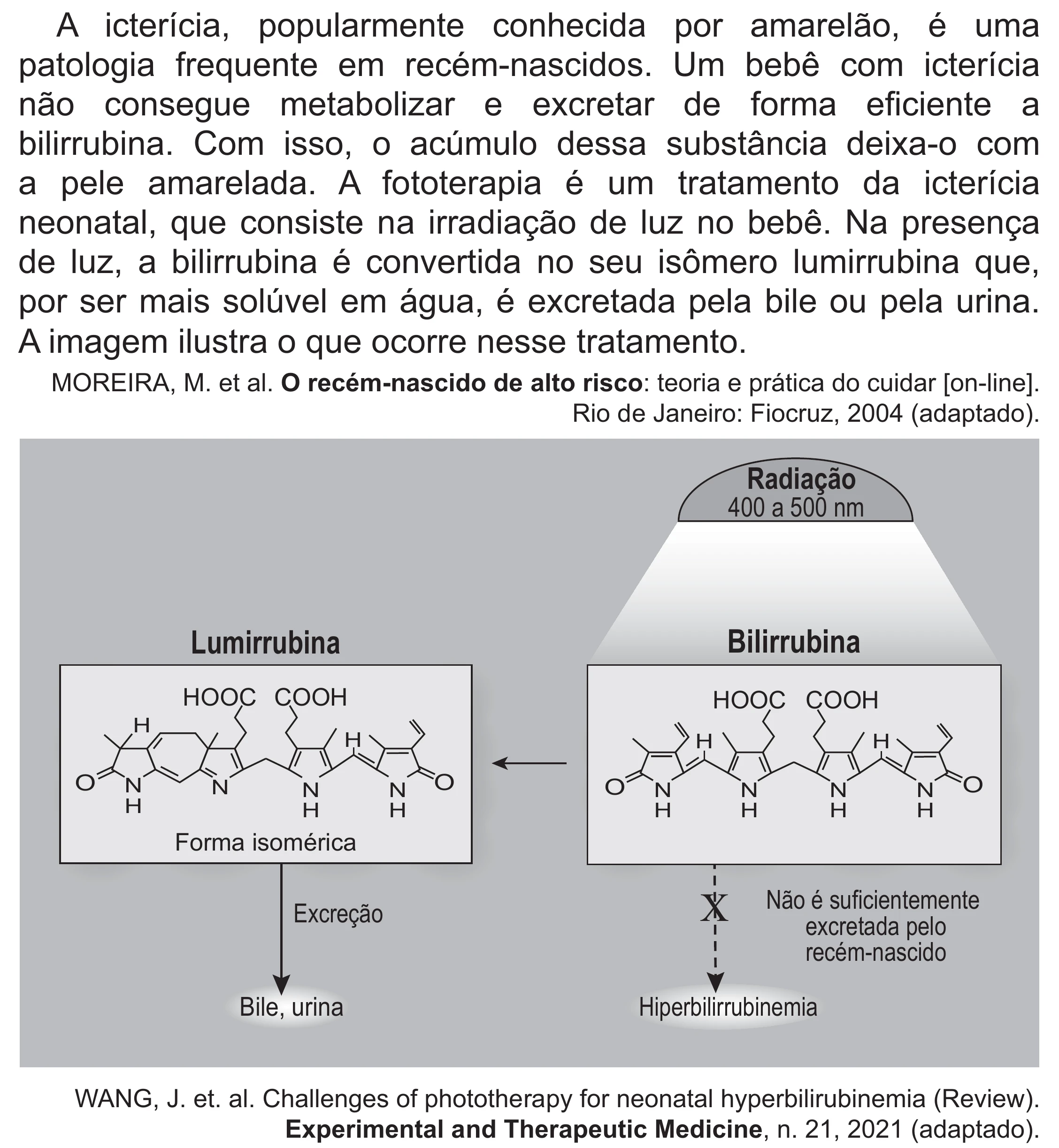 Enunciado original completo da questão 103 do ENEM 2021 - 2º Dia – Caderno 12 – Verde (Libras – Superampliada) – Aplicação Regular, página 13.