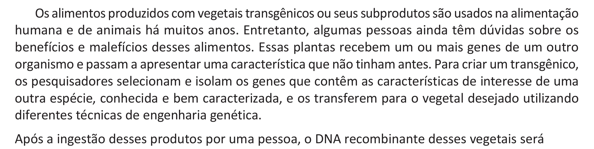 Enunciado original completo da questão 128 do ENEM 2025 - 2º Dia – Caderno 11 – Laranja (Braile e ledor) – Reaplicação - (Ampliada), página 26.