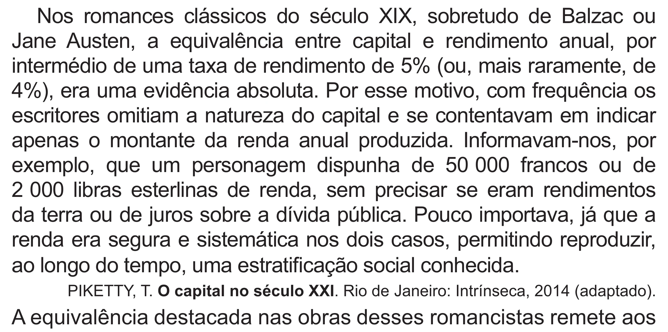 Enunciado original completo da questão 85 do ENEM 2021 - 1º Dia – Caderno 2 – Amarelo (Superampliada) – Reaplicação/PPL/Segunda Oportunidade, página 76.