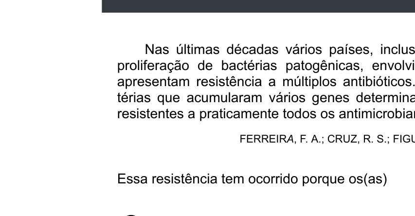 Enunciado original completo da questão 131 do ENEM 2020 - 2º Dia - Caderno 5 – Amarelo – Aplicação digital, página 46.
