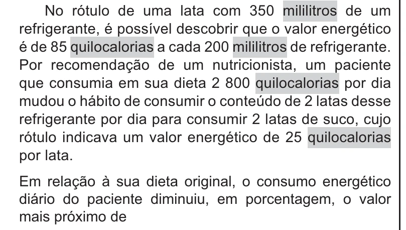 Enunciado original completo da questão 154 do ENEM 2021 - 2º Dia – Caderno 11 – Laranja (braile e ledor) – Reaplicação/PPL/Segunda Oportunidade, página 22.