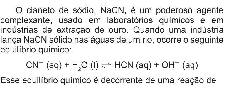 Enunciado original completo da questão 62 do ENEM 2014 - 1º Dia – Caderno 3 – Branco – Terceira aplicação, página 21.