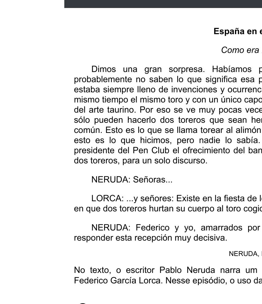 Enunciado original completo da questão 1 do ENEM 2020 - 1º Dia - Caderno 4 – Rosa – Espanhol – Aplicação digital, página 5.
