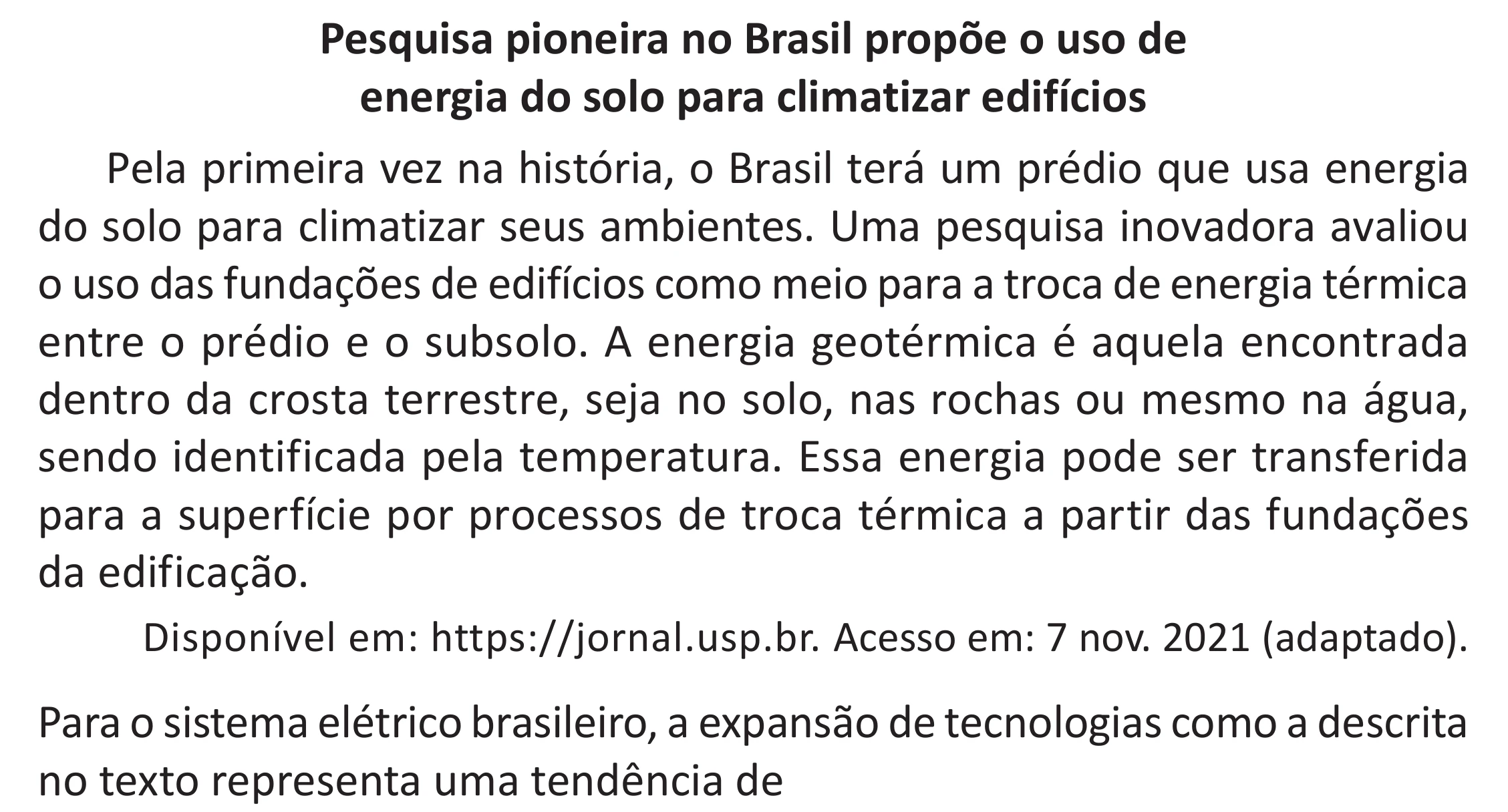 Enunciado original completo da questão 81 do ENEM 2025 - 1º Dia – Caderno 9 – Laranja (Braile e ledor) – Aplicação Regular - (Superampliada), página 88.